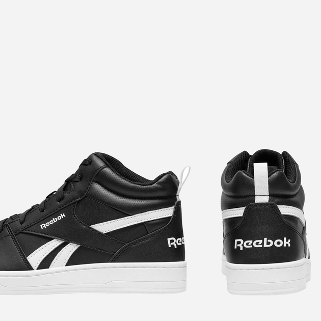 Sneakersy chłopięce Reebok Royal Prime Mid 100062220 31 Czarne (4066749236182) - obraz 5