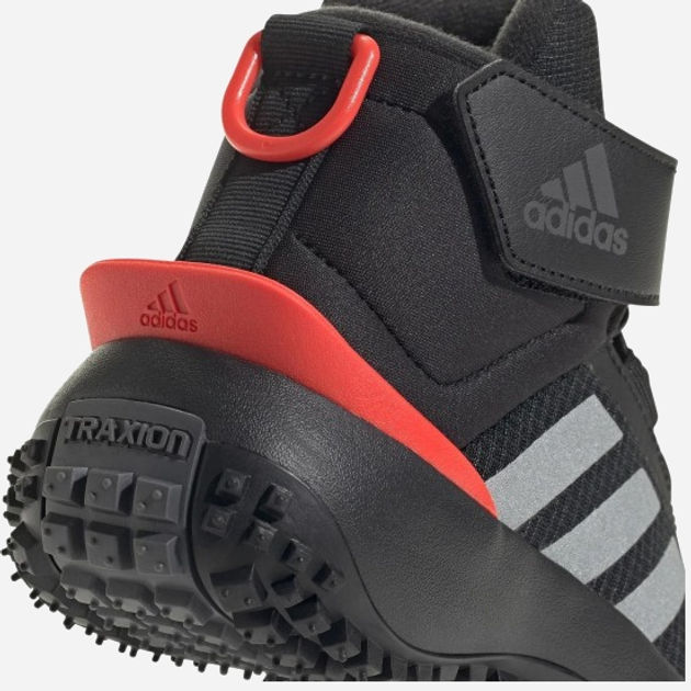 Дитячі кросівки для хлопчика adidas Fortatrial EL K IG7263 30 Чорні (4066756047269) - зображення 6
