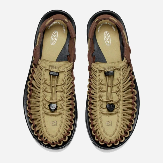 Sandały męskie z zakrytymi palcami Keen Uneek 1028866 43 Brązowe (195208388200) - obraz 3