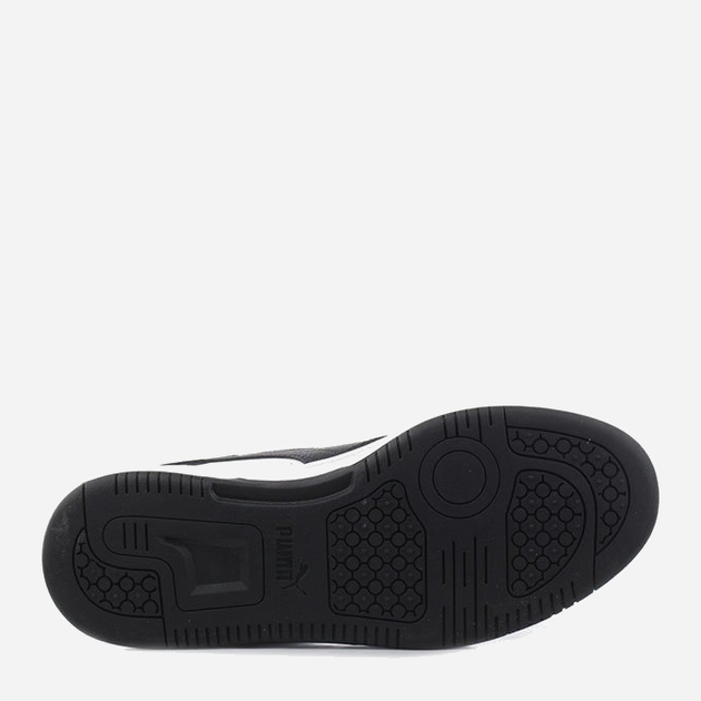 Підліткові кеди для хлопчика Puma Rebound V6 Lo Jr 39383301 37.5 Чорний/Білий (4065454932020) - зображення 3