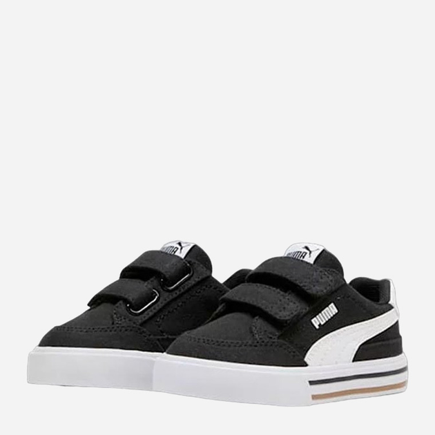 Tenisówki chłopięce na rzepy Puma Court Classic Vulc FS V Inf 39656103 26 Czarne (4099686123765) - obraz 2