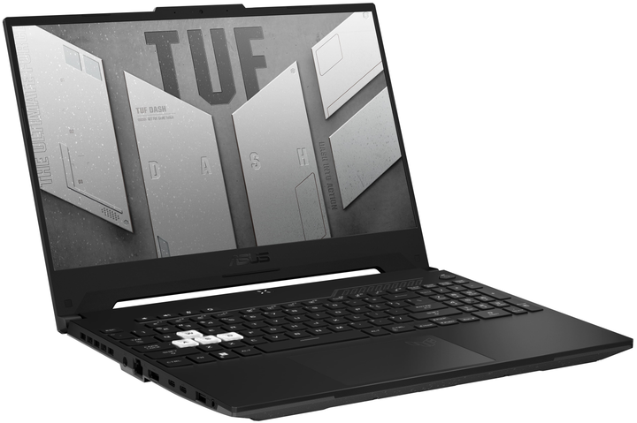 Ноутбук 15.6" ASUS TUF Dash F15 (FX517ZR) Gaming Intel Core i7-12650H RAM 16GB SSD 2TB GeForce RTX 3070 Win11 Алюминиевый корпус (UKR) - изображение 4