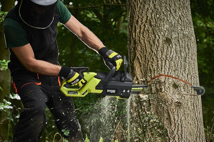 Пила ланцюгова Ryobi акумуляторна RY36CSX50A-0 36В MAX POWER шина 50см Oregon безщіткова 18.5м/с 5.3кг без АКБ та ЗП (5133006242) - изображение 2