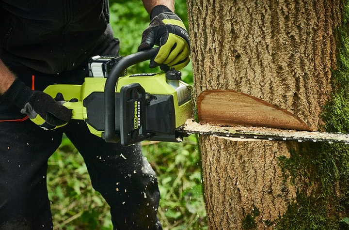 Пила ланцюгова Ryobi акумуляторна RY36CSX50A-0 36В MAX POWER шина 50см Oregon безщіткова 18.5м/с 5.3кг без АКБ та ЗП (5133006242) - изображение 4