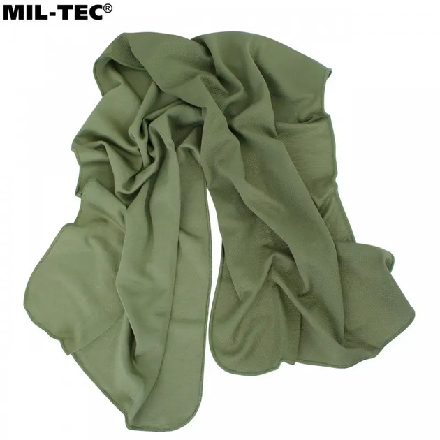 Охолоджуючий шарф Mil-Tec Cool Down Towel - Olive [16024200] 100 х 31 см - зображення 2