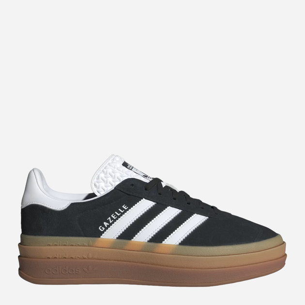 Tenisówki damskie na platformie adidas Originals Gazelle Indoor W IE0876 39.5 Czarne (4067886767669) - obraz 1