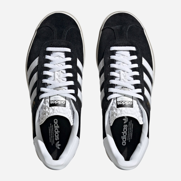 Sneakersy damskie na platformie adidas Originals Gazelle Bold HQ6912 (6.5UK) 40 Czarne (4066748973743) - obraz 7