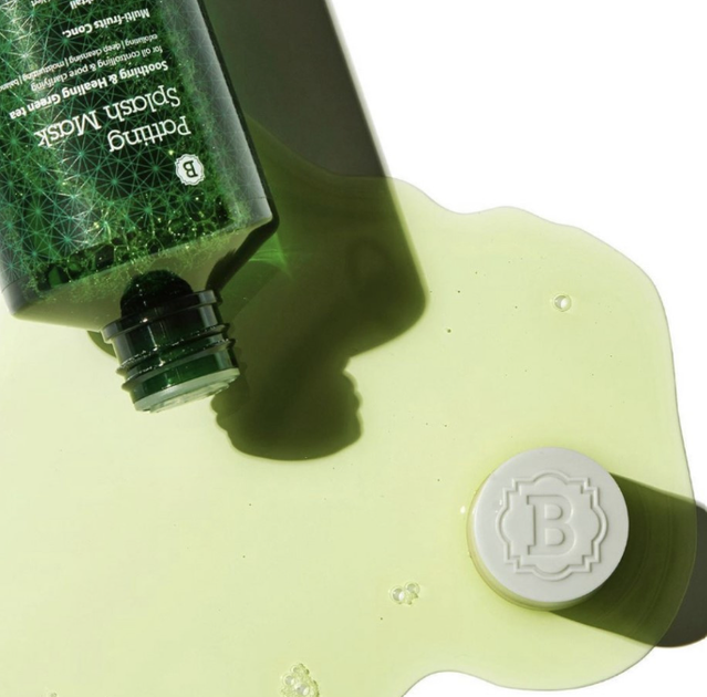 Успокаивающая сплэш-маска для проблемной кожи Blithe Soothing&Healing Green Tea Splash Mask 150ml - изображение 2