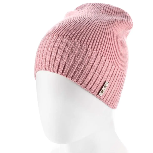 Шапка без отворота Zolly one size пудра 214 - Фото 1 Шапка без отворота Zolly one size пудра 214 - изображение 1