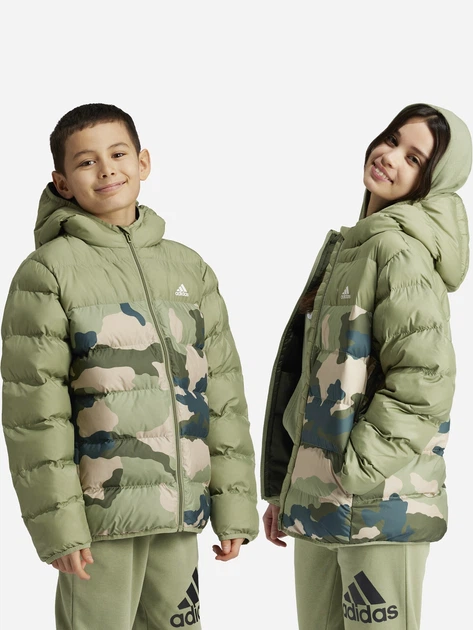Підліткова демісезонна куртка для хлопчика Adidas J Sd Aop Jkt