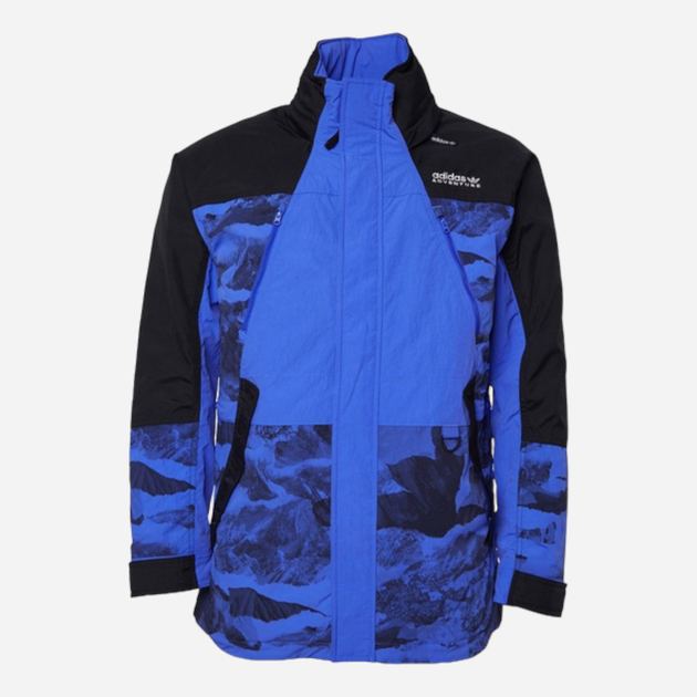 Kurtka zimowa męska sportowa Adidas Aop Outdoor Jkt H13578 XS Niebieski/Czarny (4064055112602) - obraz 5