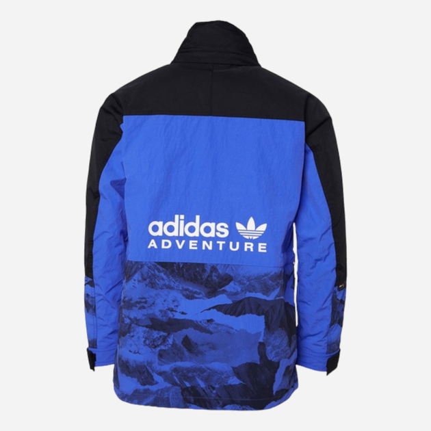 Kurtka zimowa męska sportowa Adidas Aop Outdoor Jkt H13578 XS Niebieski/Czarny (4064055112602) - obraz 6