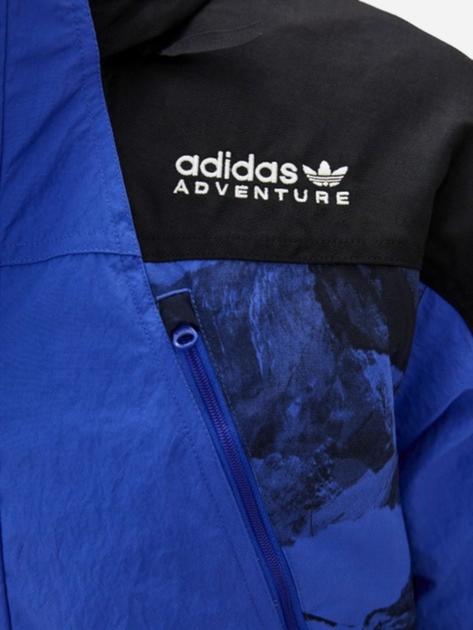 Kurtka zimowa męska sportowa Adidas Aop Outdoor Jkt H13578 XS Niebieski/Czarny (4064055112602) - obraz 8