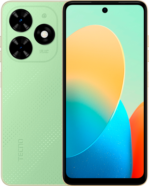 Мобільний телефон Tecno Spark Go 2024 (BG6) 3/64GB Skin Green ...