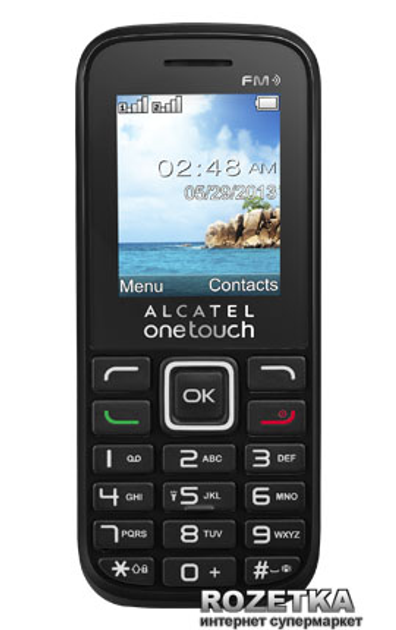 Мобильный телефон Alcatel One Touch 1042D Black – фото, отзывы ...