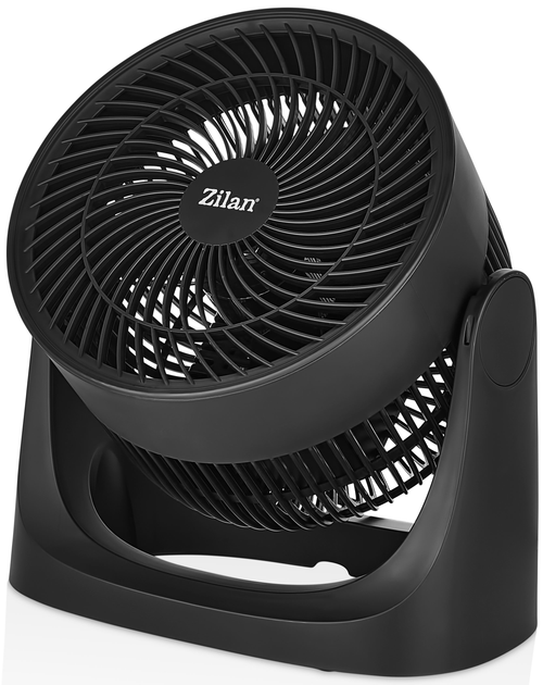 Настільний вентилятор Zilan ZLN7095 35W Black - зображення 2