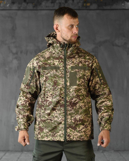 Тактична демісезонна куртка SoftShell L хижак (85653) - зображення 1