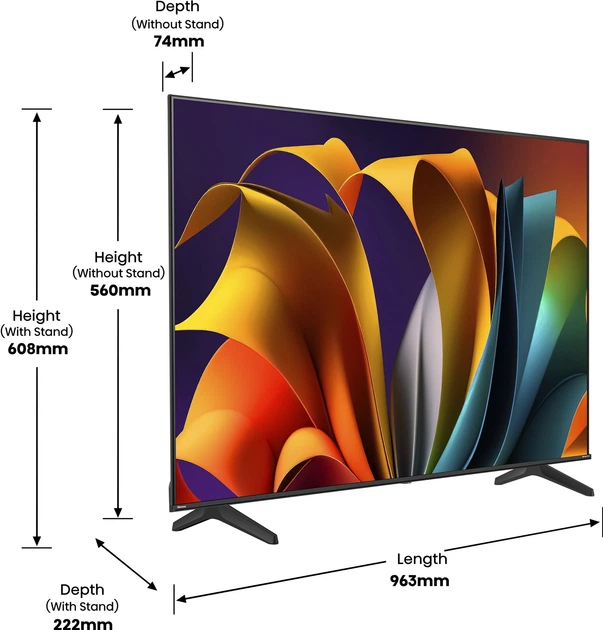 Телевізор Hisense 43" 43A6N - зображення 14