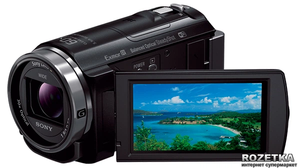Видеокамера Sony Handycam HDR-CX530 Black (HDRCX530EB.CEL
