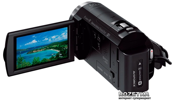 Видеокамера Sony Handycam HDR-CX530 Black (HDRCX530EB.CEL