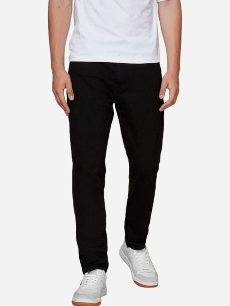 Джинси Slim fit чоловічі Levi's 512 Slim Taper 28833-0013 34-32 Чорні (5415313478081) - зображення 1