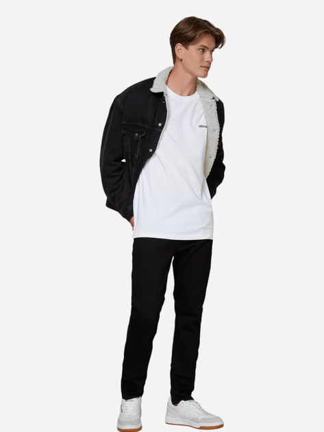Джинси Slim fit чоловічі Levi's 512 Slim Taper 28833-0013 40-32 Чорні (5401105669133) - зображення 3