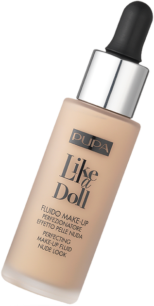 Тональна основа Pupa Like A Doll 010 Porcelain SPF15 30 мл (8011607222391) - зображення 1