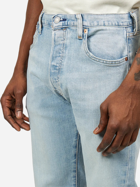 Джинси Regular fit чоловічі Levi's 501 Original 00501-3421 36-32 Сині (5401128040452) - зображення 5