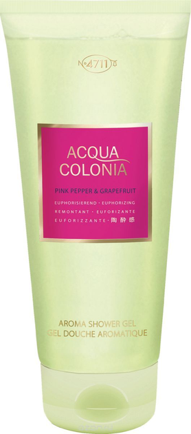 Żel pod prysznic 4711 Acqua Colonia Pink Pepper & Grapefruit Odświeżający 200 ml (4011700744428) - obraz 1