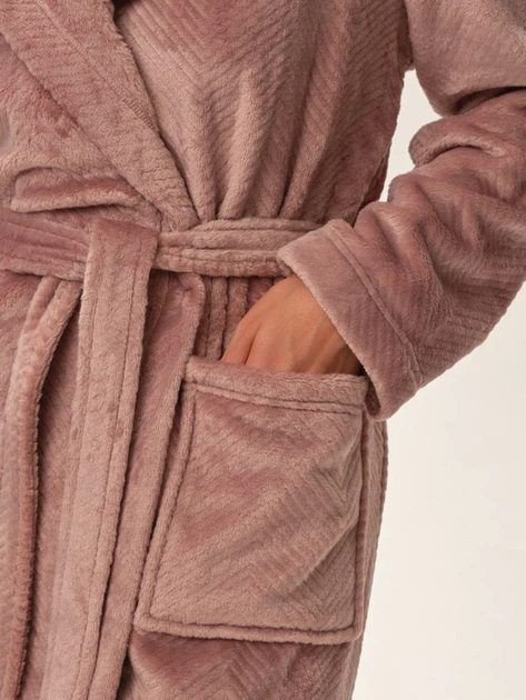 Халат жіночий Henderson 41950-39X M Розовый (5903972336885) - зображення 4