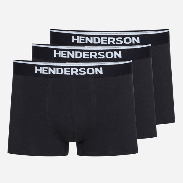 Набір трусів-боксерів чоловічих 3 шт Henderson 42115-MLC 2XL Черный (5903972337882) - зображення 1