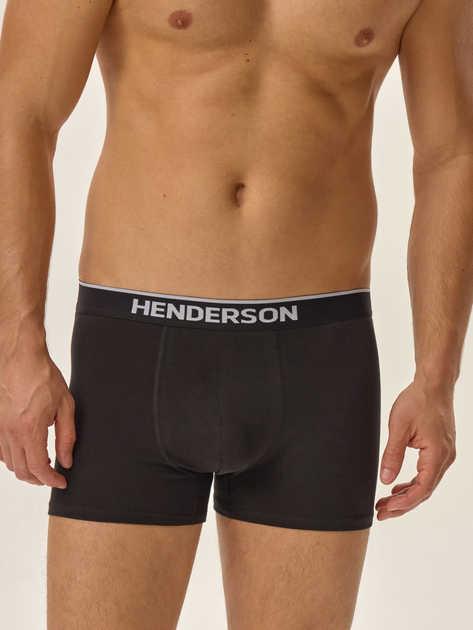 Zestaw majtek męskich typu bokserki 3 szt Henderson 42115-MLC 3XL Czarny (5903972351628) - obraz 5