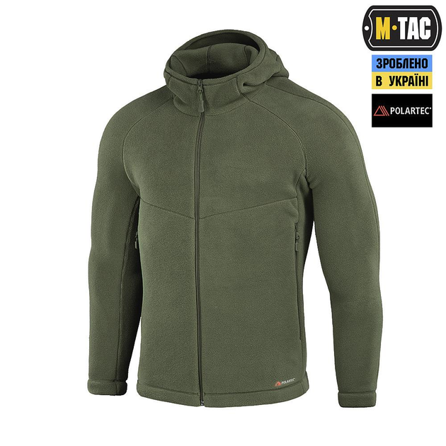 Тепла кофта M-Tac Sprint Fleece Polartec Army Olive XL - зображення 1