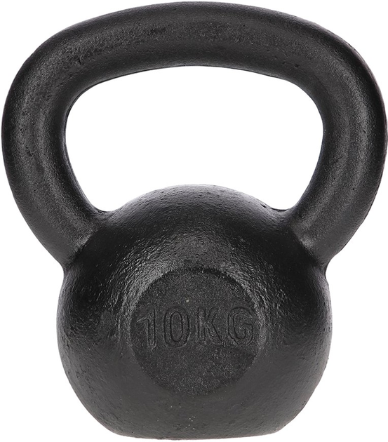 Kattlebell HMS żeliwny 10 kg (5907695537543) - obraz 1