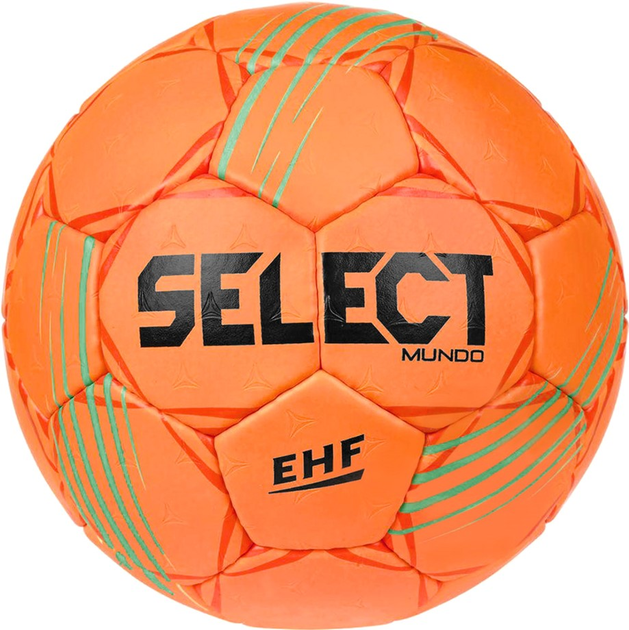 М'яч гандбольний Select 11725 Mundo EHF Orange (5703543298792) - зображення 1