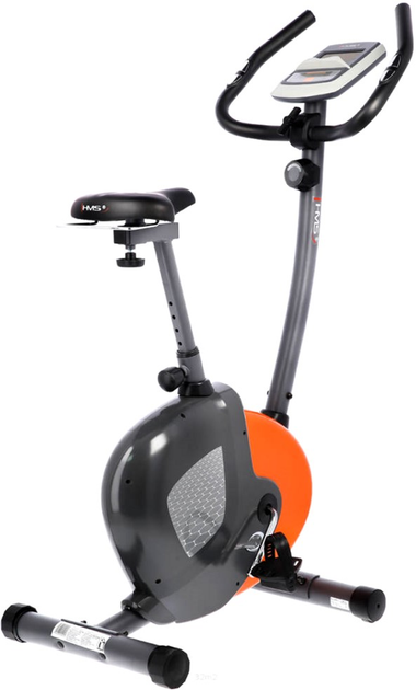 Rower treningowy HMS M9239 Prime magnetyczny Szaro-pomarańczowy (5907695539257) - obraz 3