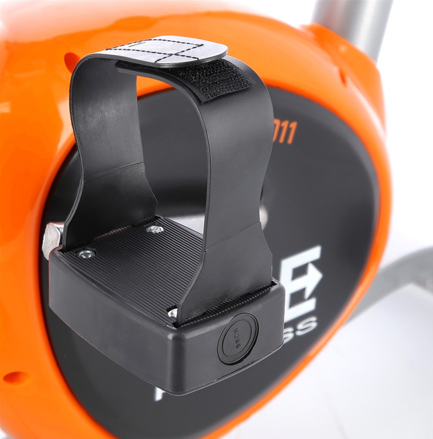 Rower treningowy One Fitness RW3011 mechaniczny Szaro-pomarańczowy (5907695575613) - obraz 5
