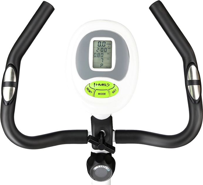 Rower treningowy HMS M9239 magnetyczny Biało-zielony (5907695588125) - obraz 5
