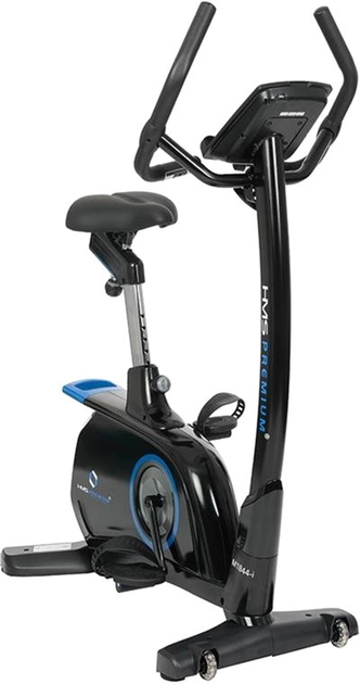Rower treningowy HMS Premium M1844-i elektromagnetyczny Czarny (5907695504231) - obraz 4