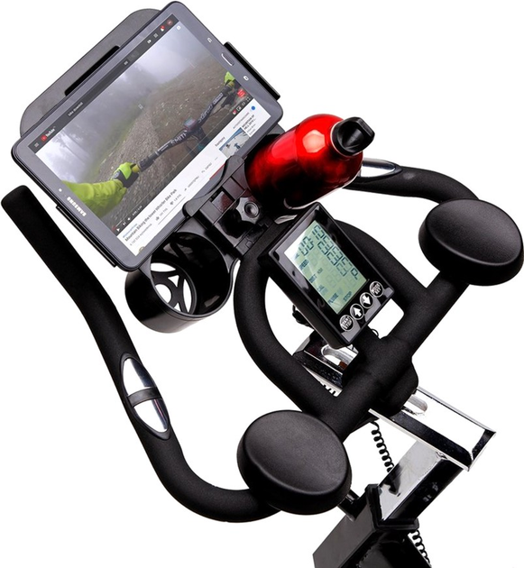 Rower treningowy HMS SW2102 Spinningowy mechaniczny Pomarańczowy (5907695539240) - obraz 4