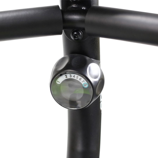 Rower treningowy HMS Plus R9259 magnetyczny Czarno-zielony (5907695503043) - obraz 11