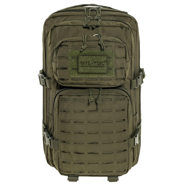 Рюкзак Mil-Tec Assault Pack Laser Cut Large 36л Олива - изображение 2