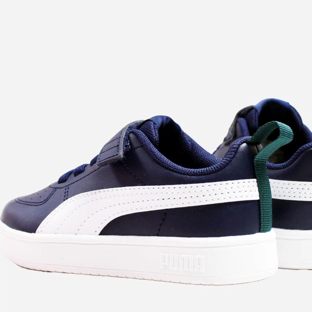 Sneakersy chłopięce na rzepy Puma 38583607 32 Granatowe (4065449381710) - obraz 3