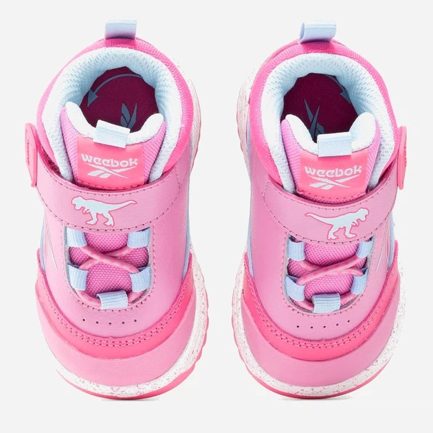 Sneakersy dziecięce dla dziewczynki za kostkę Reebok 100074974 23 Różowe (1200143231784) - obraz 5
