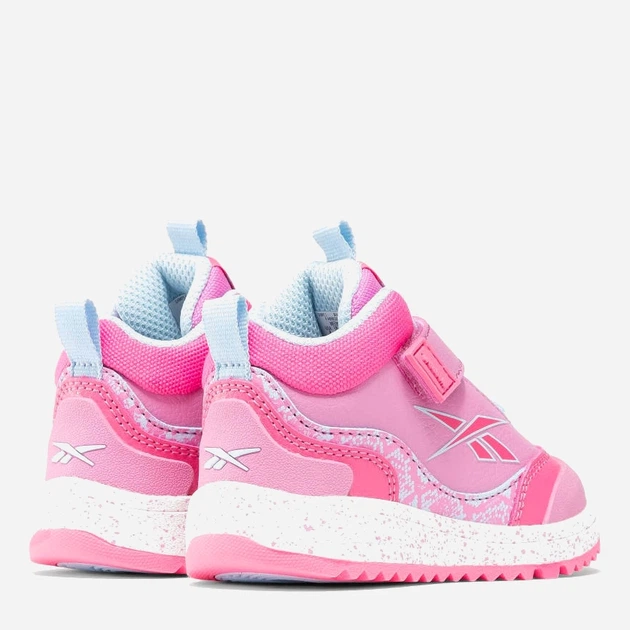 Sneakersy dziecięce dla dziewczynki za kostkę Reebok 100074974 25 Różowe (1200143231845) - obraz 4