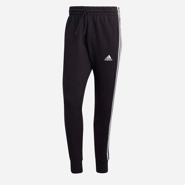 Spodnie dresowe męskie adidas M 3S Ft Tc Pt HA4337 M Czarne (4066745412955) - obraz 5