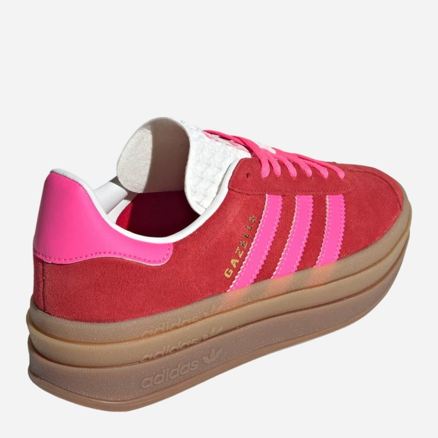 Жіночі кеди низькі adidas Originals Gazelle Bold W IH7496 (5.5UK) 38.5 Червоні (4067889493718) - зображення 4