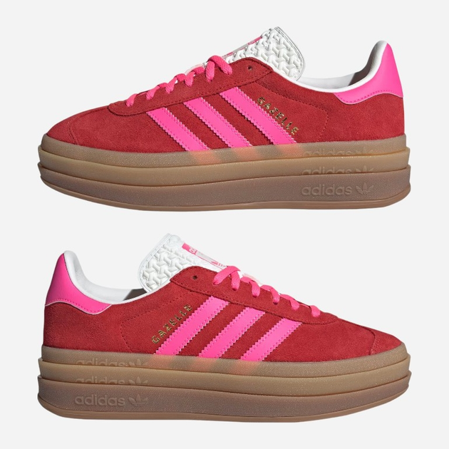 Sneakersy damskie na platformie adidas Originals Gazelle Bold W IH7496 (7.5UK) 41.5 Czerwone (4067889493725) - obraz 5