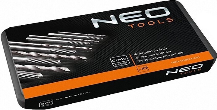 Wykrętaki do zerwanych śrub NEO Tools 09-609 10 szt (5907558416503) - obraz 3