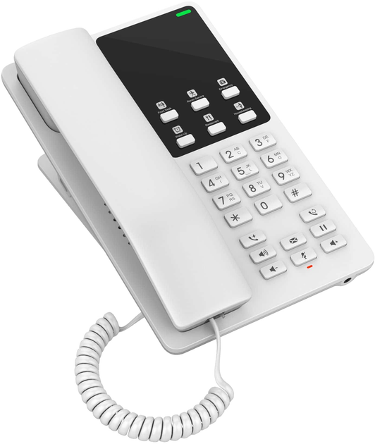 IP-телефон Grandstream SIP GHP620W Hotel Phone White (GHP620W) - зображення 2